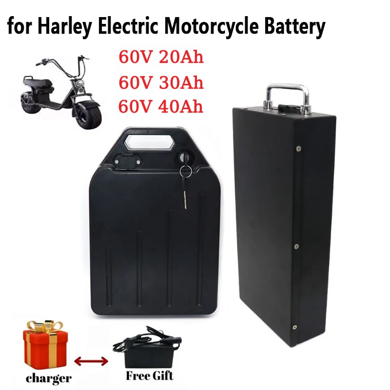 HarleyBattery 60V 20Ah 30Ah 40 - 60V 50Ah Electric Scooter Battery recensie en prijs