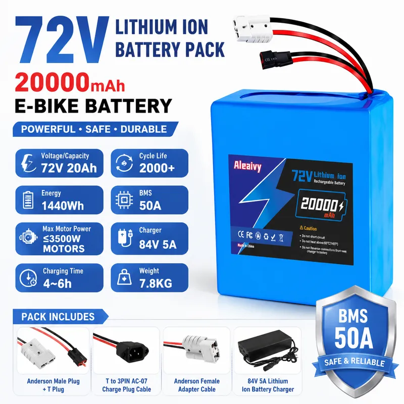 72V 84V 20S4P 20AH 20S6P 30AH  - 72V 40Ah Lifepo4 Battery Pack recensie en prijs